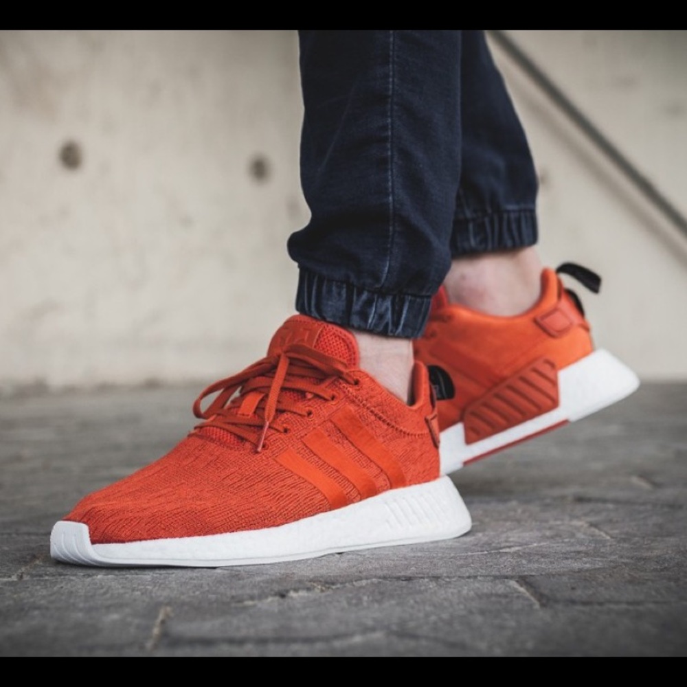 NWOB Adidas NMD 2 Burnt Orange Mens size 11 - Picture 1 of 8